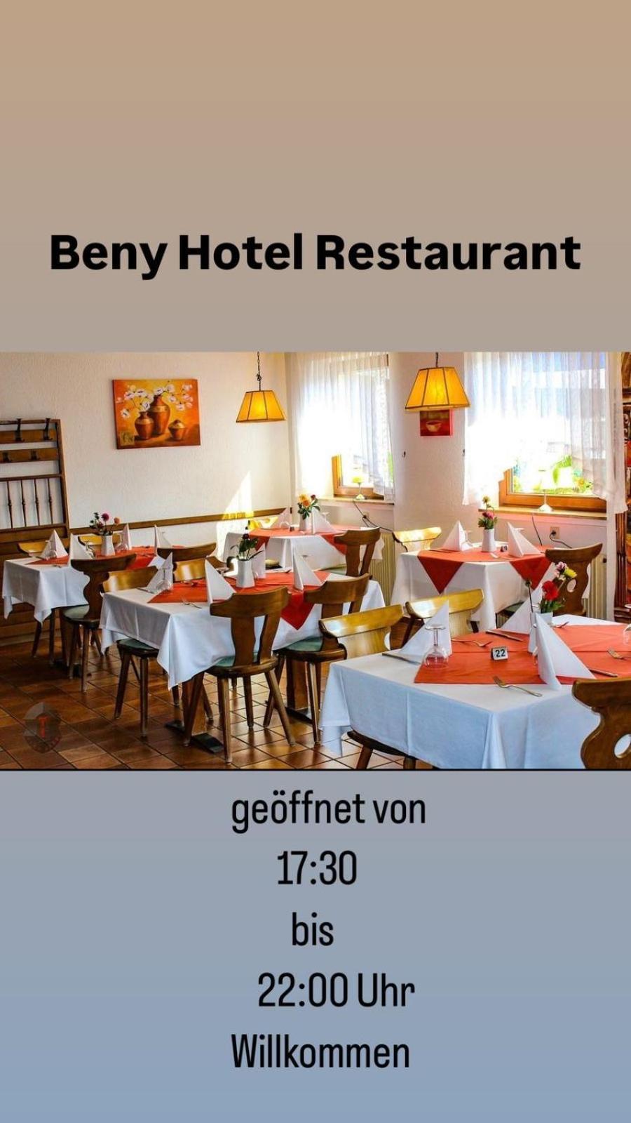 Beny Hotel Restaurant Hertingen Екстериор снимка